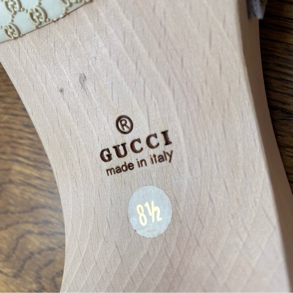 Gucci Blue Suade Horsebit Clog Sandals - Picture 10 of 13